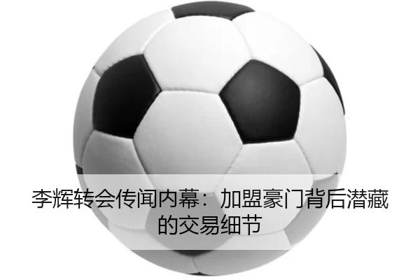 李辉转会传闻内幕：加盟豪门背后潜藏的交易细节
